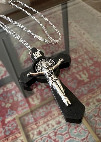 İsa Haç Kolye (Zincirli) - Görsel 3