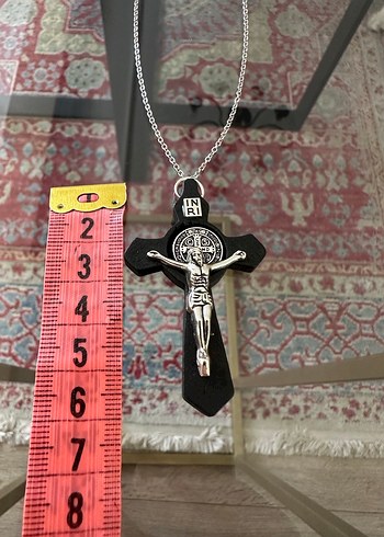 İsa Haç Kolye (Zincirli) - Görsel 6