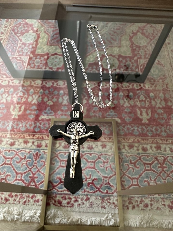 İsa Haç Kolye (Zincirli) - Görsel 2