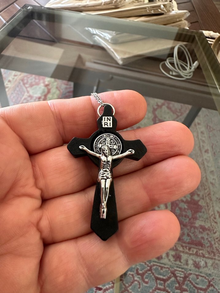 İsa Haç Kolye (Zincirli) - Görsel 5