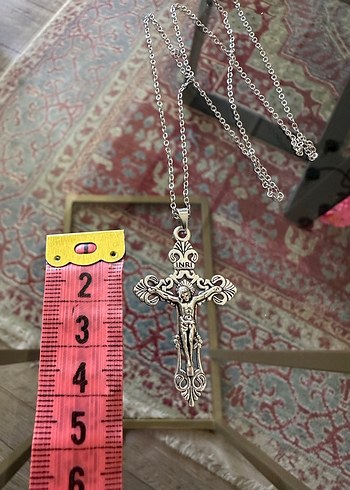 İsa Haç Kolye (Zincirli) - Görsel 6