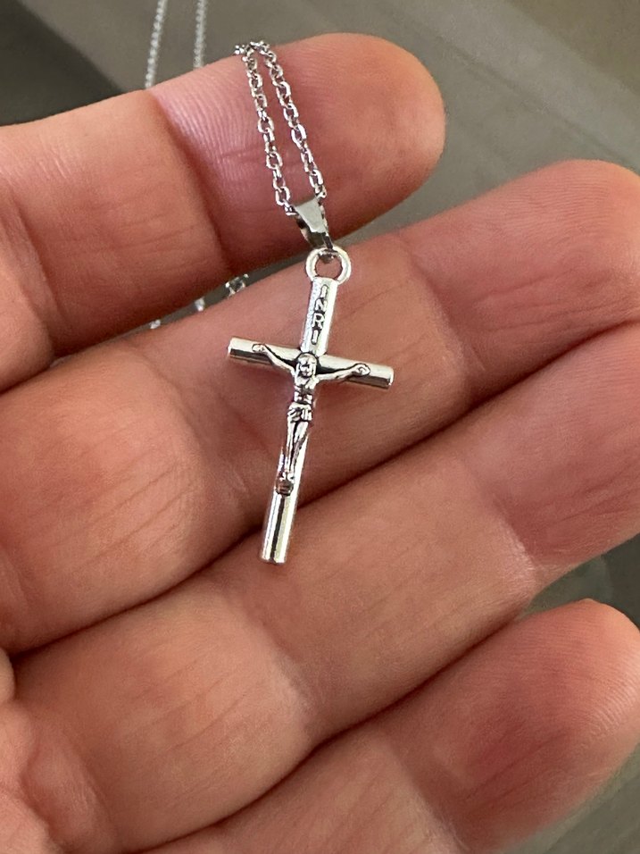 İsa Haç Kolye (Zincirli) - Görsel 2