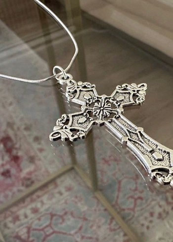 Gothik Punk Haç Kolye - Görsel 3