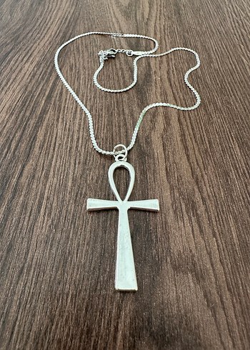 ANKH Motif Haç Kolye - Görsel 2