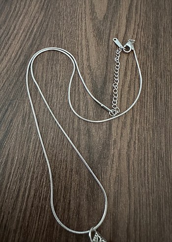 Gothik Nakış İşlemeli Haç Kolye - Görsel 6