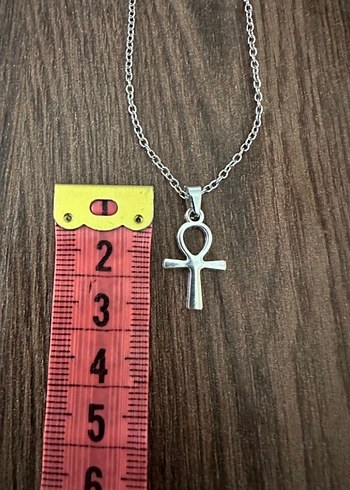 Minimalist ANKH Motif Kolye - Görsel 5