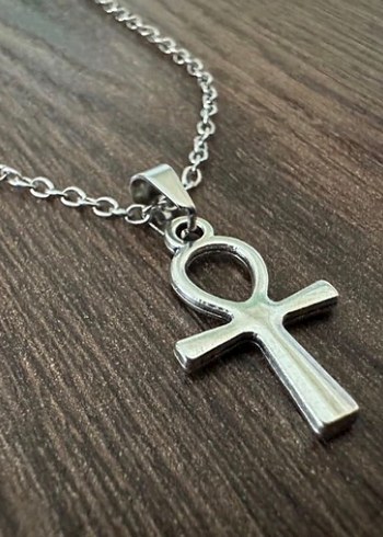 Minimalist ANKH Motif Kolye - Görsel 2