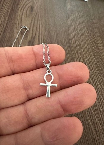 Minimalist ANKH Motif Kolye - Görsel 4