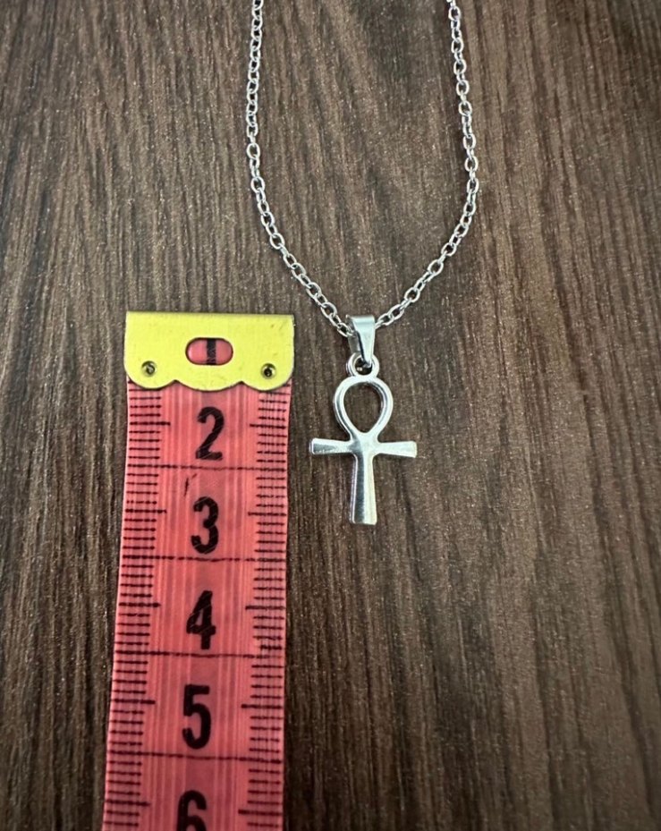 Minimalist ANKH Motif Kolye - Görsel 5