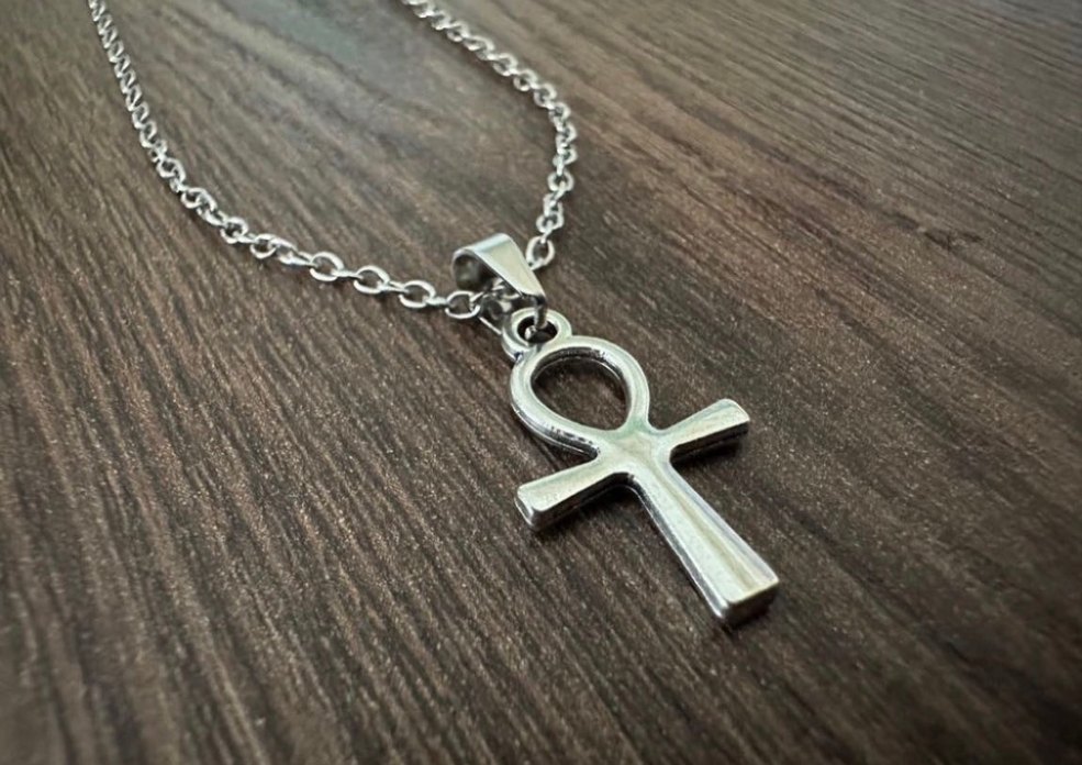 Minimalist ANKH Motif Kolye - Görsel 2