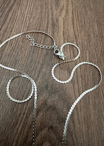 Kalp Motif Haç Kolye - Görsel 5