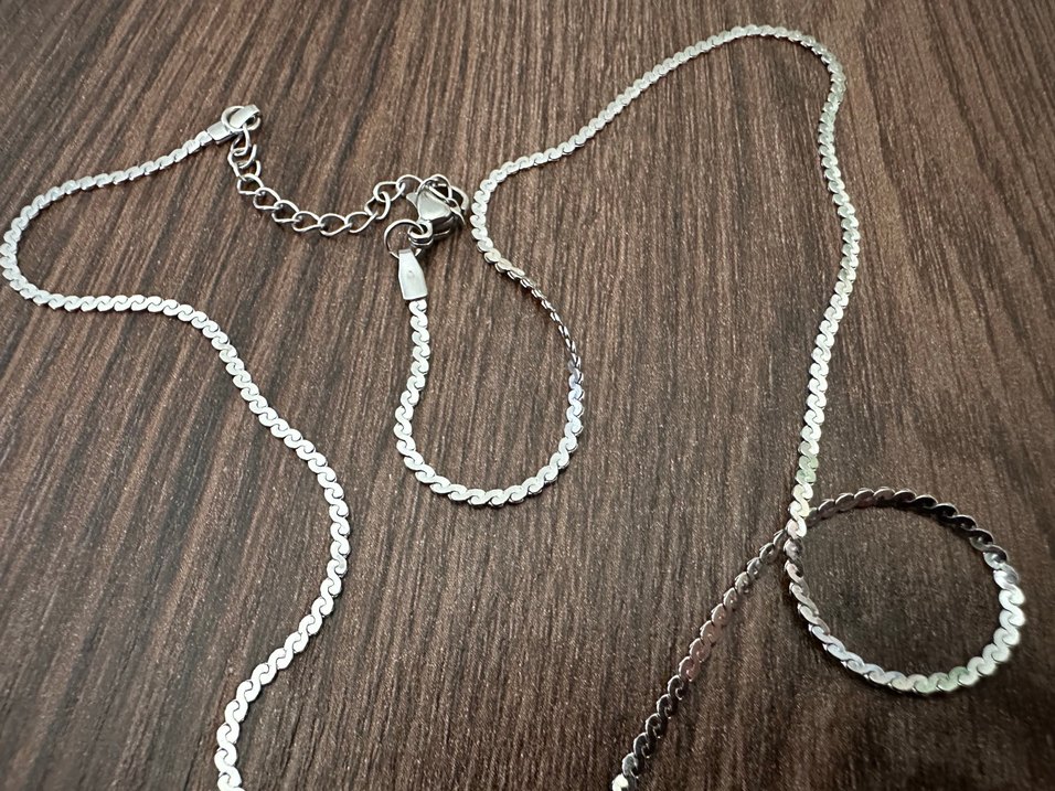 Desenli Haç Kolye - Görsel 5