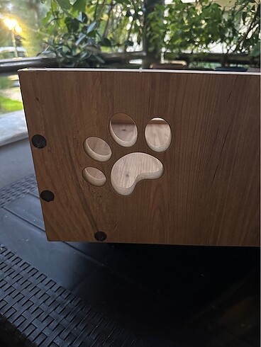 Beden Renk Odunconcept Ahşap Kedi/Köpek Yatağı