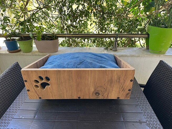 Beden Odunconcept Ahşap Kedi/Köpek Yatağı