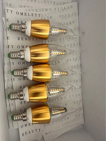 Milled Vintage Led Ampul - 5 adet