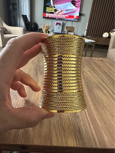 Beden Antik Bileklik (altın sarısı)