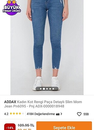 m Beden Addax jean