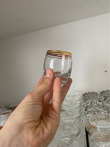 Beden beyaz Renk Kahve yanı su bardağı