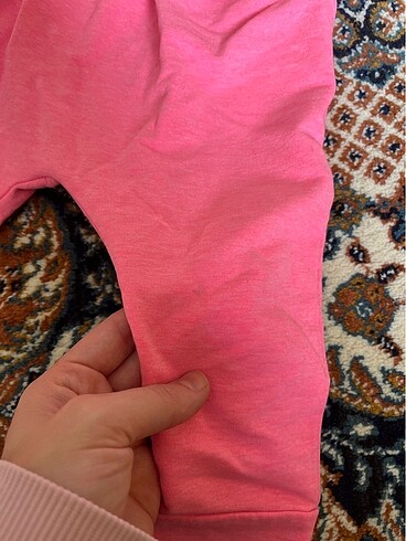 12-18 Ay Beden pembe Renk Bebek alt pijama
