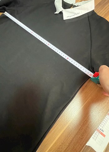 l Beden beyaz Renk Gömlek yaka tunik
