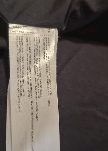 Mango Ekose Desenli Midi Genç Kaban - Görsel 6