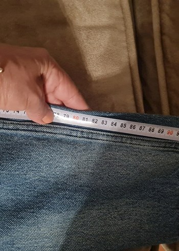 Mango Düğmeli Kot Pantolon - Görsel 6