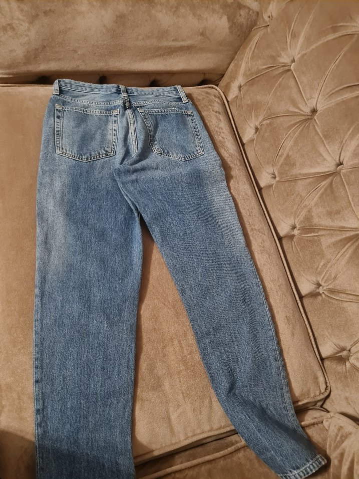 Mango Düğmeli Kot Pantolon - Görsel 4