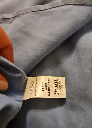 M&S KETEN GÖMLEK  - Görsel 6