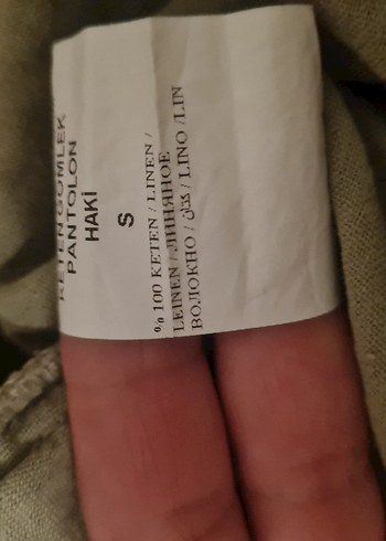 FARUK EKİN KETEN PANTOLON - Görsel 6