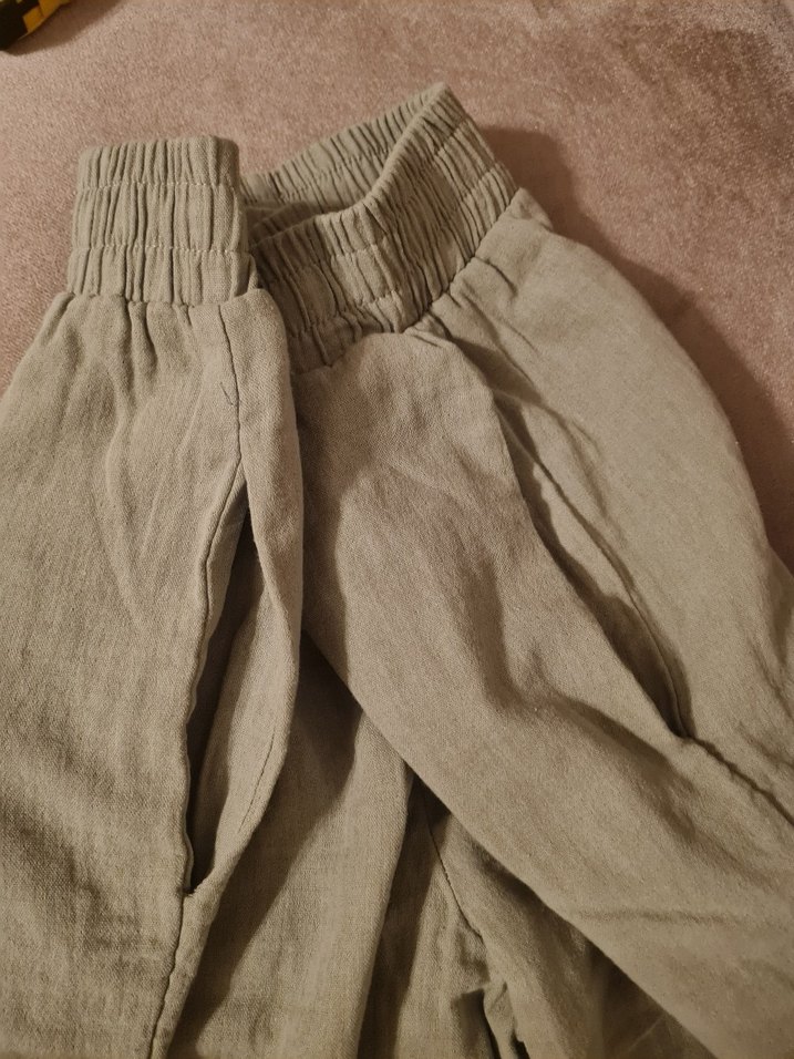 FARUK EKİN KETEN PANTOLON - Görsel 3