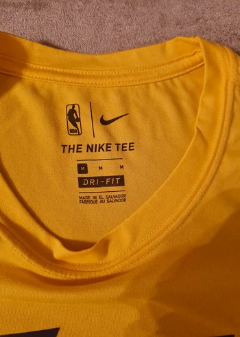 Sarı Lakers NBA Baskılı Erkek Tişört - Görsel 3