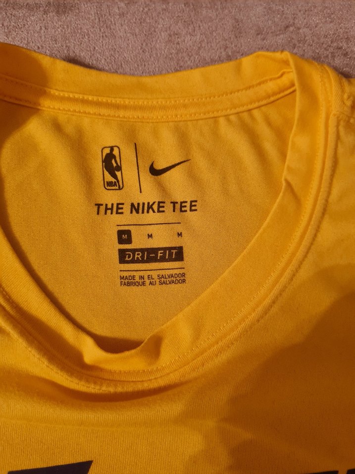 Sarı Lakers NBA Baskılı Erkek Tişört - Görsel 3