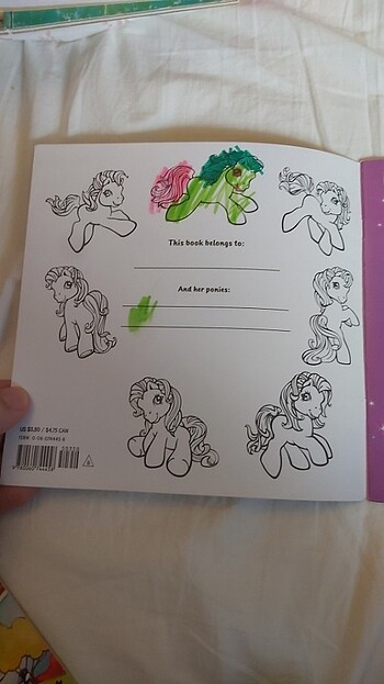  Beden My little pony, iki ayrı kitap