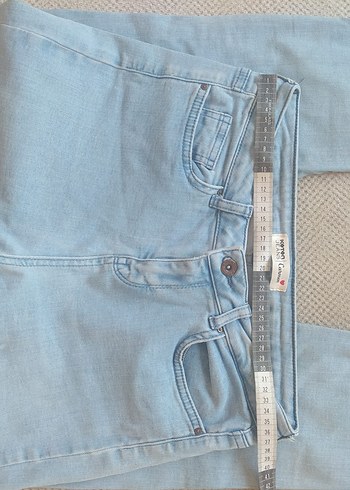 28 Beden Koton Denim Normal Kesim Pantolon