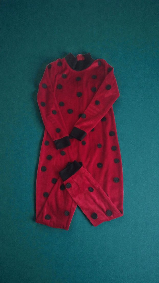 Kırmızı Puantiyeli Çocuk Kostümü - Görsel 2