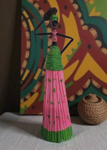 Renkli Pembe Biblo - Görsel 2