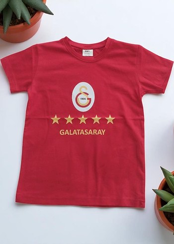 Galatasaray Beyaz Galatasaray Baskılı Erkek Tişört
