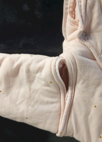 Pembe Baskılı  çocuk uyku tulumu - Görsel 5