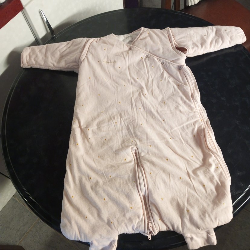 Pembe Baskılı  çocuk uyku tulumu - Görsel 3