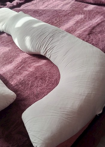 Beyaz Hamile ve Emzirme Yastığı - Görsel 6