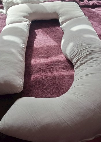 Beyaz Hamile ve Emzirme Yastığı - Görsel 3