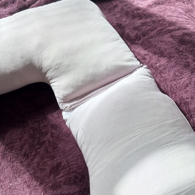 Beyaz Hamile ve Emzirme Yastığı - Görsel 5