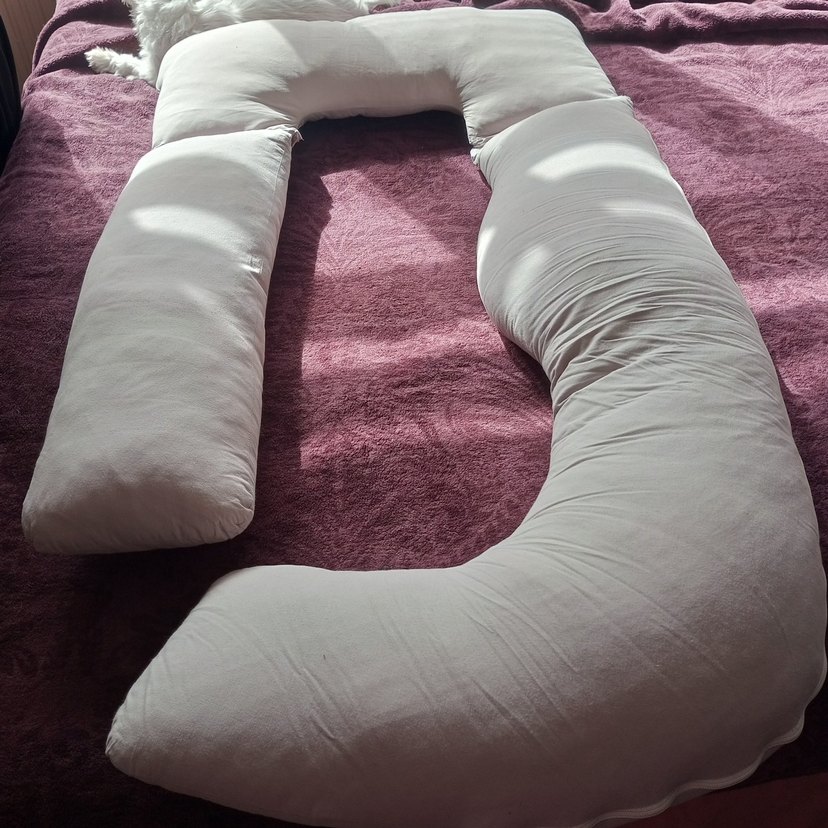 Beyaz Hamile ve Emzirme Yastığı - Görsel 3