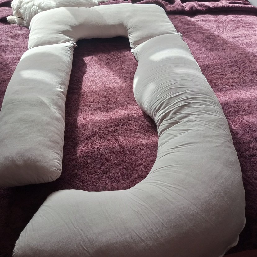 Beyaz Hamile ve Emzirme Yastığı - Görsel 2