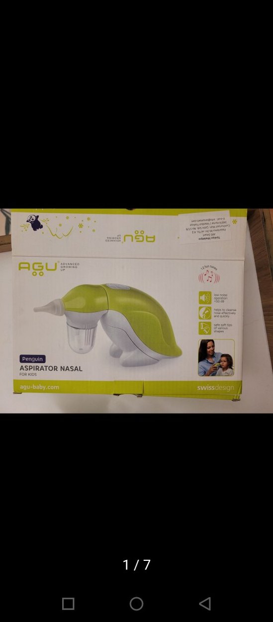 Sarı Penguen Tasarımlı Bebek Burun Aspiratörü - Görsel 5
