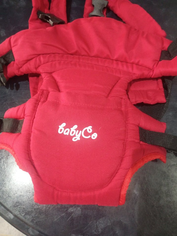 Renkli Kırmızı BabyCo Bebek Taşıyıcı - Görsel 5