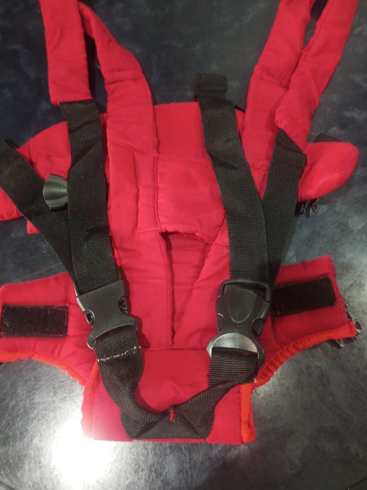 Renkli Kırmızı BabyCo Bebek Taşıyıcı - Görsel 3