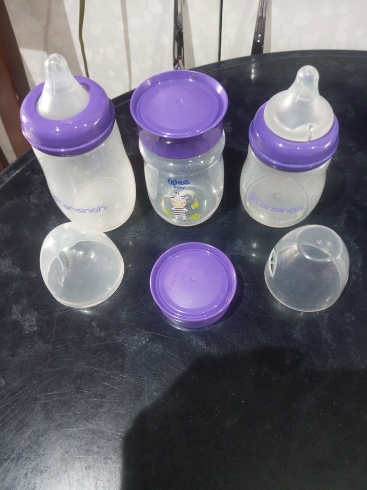 Mor Bebek Biberon Seti - Görsel 4