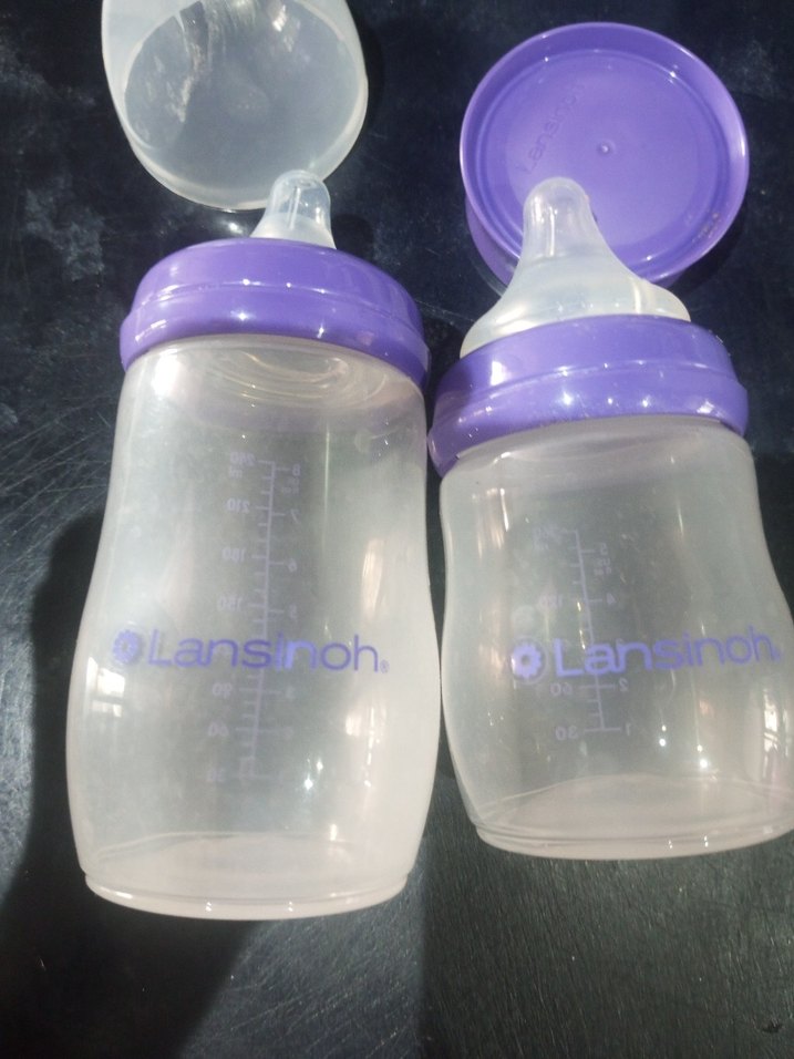 Mor Bebek Biberon Seti - Görsel 2