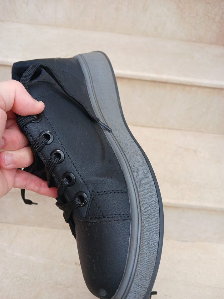 Siyah Spor erkek ayakkabı - Görsel 2